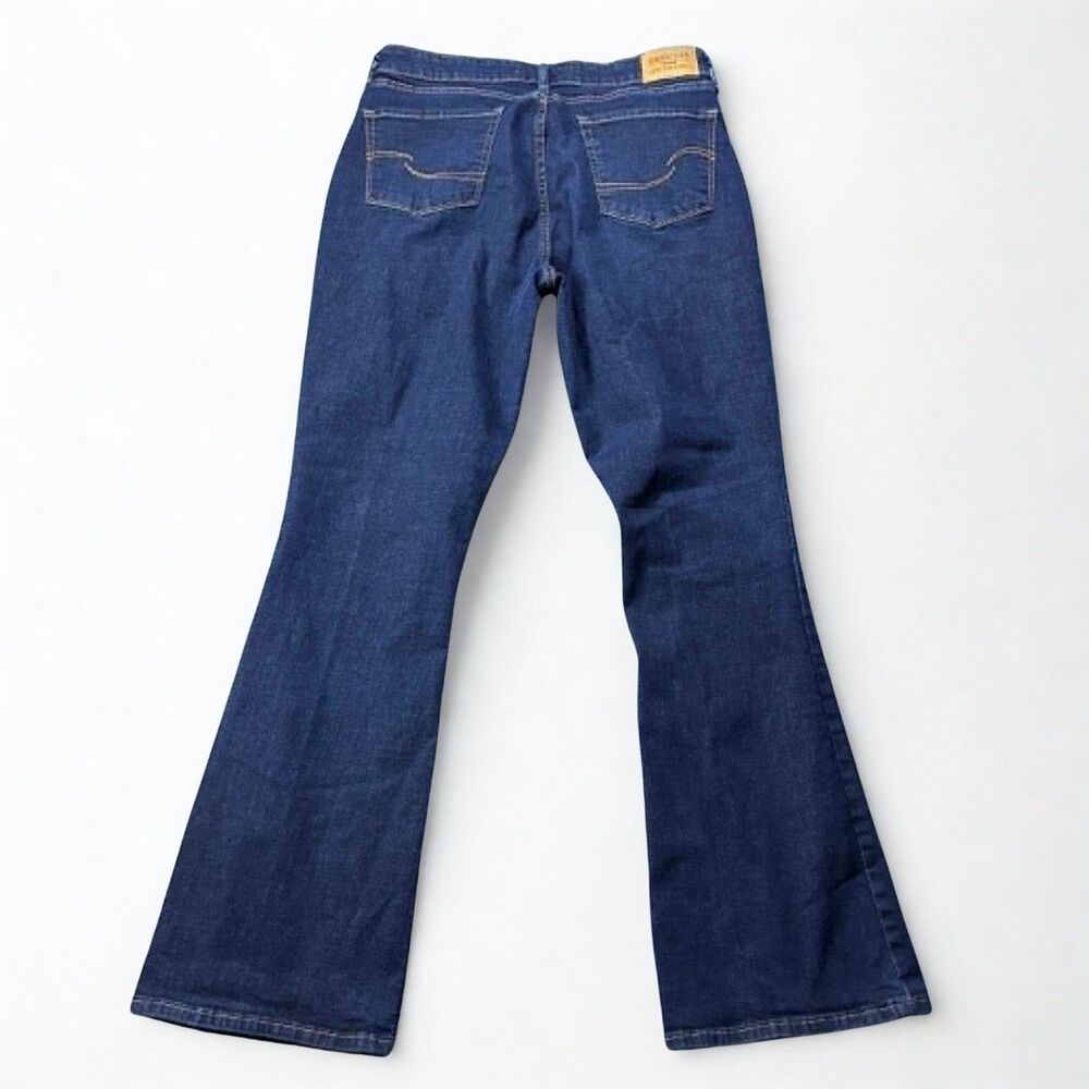 Signature Levi Strauss Gold Womens Bootcut Jeans Dark Wash Stretch Size 32x29 - Picture 2 of 8